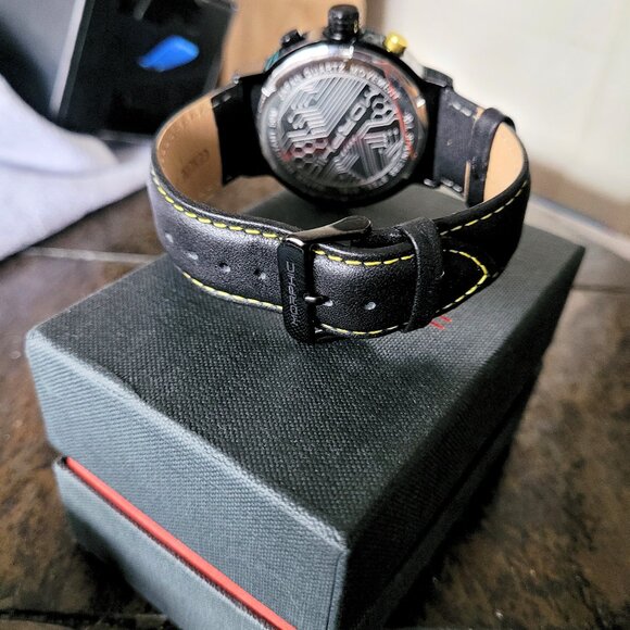 Morphic M91 Series Chronograph Leather Men's Watch - Picture 8 of 9